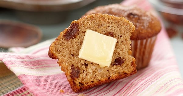 Apple Oat Bran Muffins