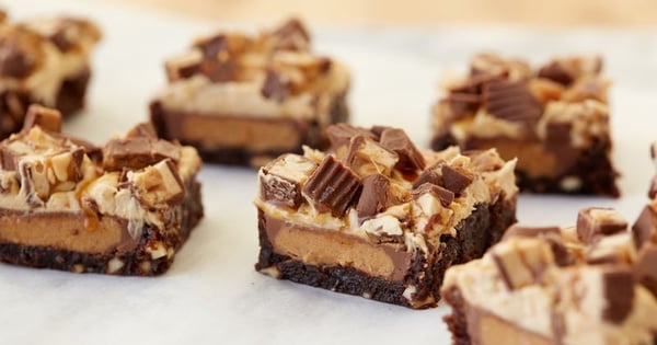 Peanut Butter Cup Snickers™ Brownies