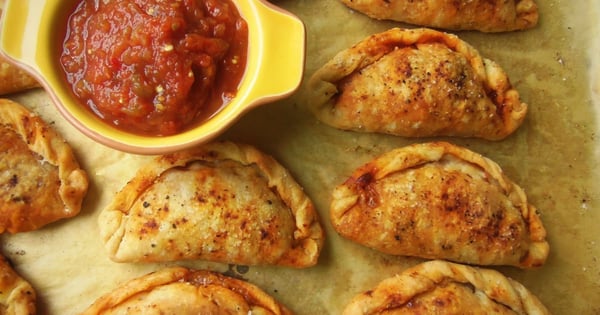Chorizo and Sun Dried Tomato Turnovers