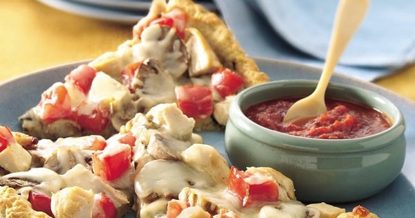 Chicken and Veggie Pizza