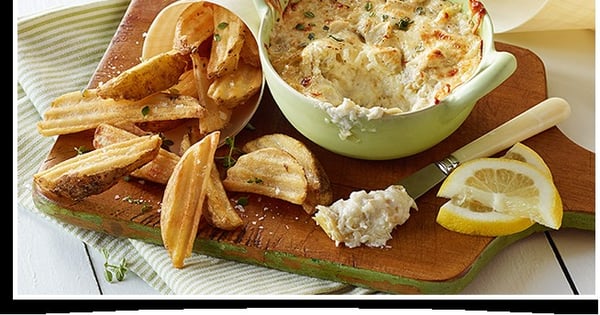 Cheesy Asiago & Artichoke Dip