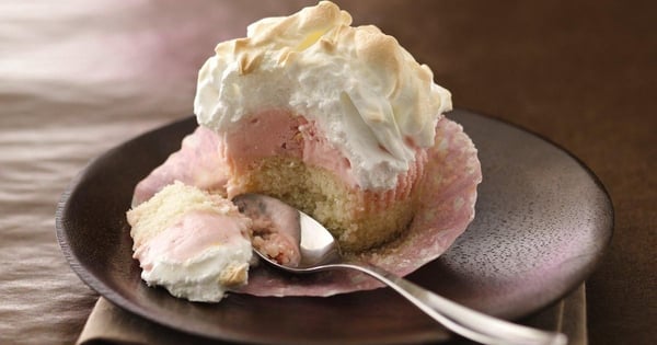 Baked Alaska Cupcakes