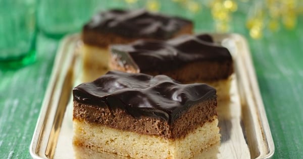Heavenly Chocolate Mousse Bars
