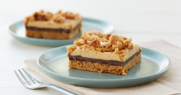 Chocolate-Cream Cheese-Peanut Butter Bars