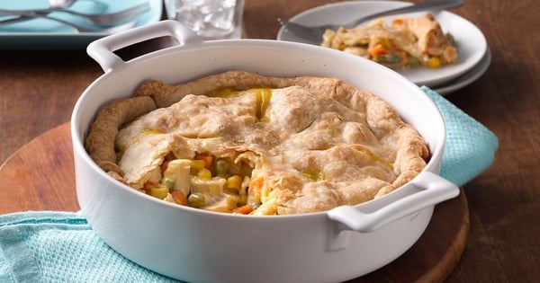 Savoury Chicken Pot Pie