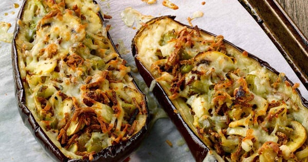 Stuffed Eggplant Italiano
