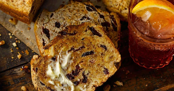 Orange Cranberry Walnut Bread