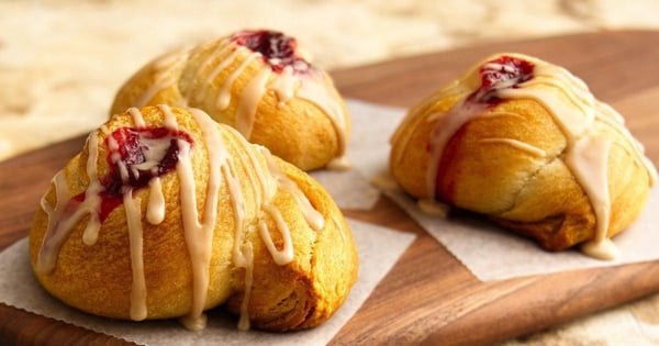 Easy Crescent Danish Rolls