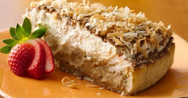 Orange-Coconut Tiramisu Tart