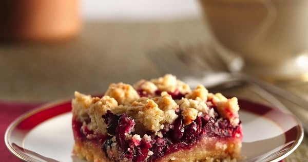 Cranberry Crumb Bars