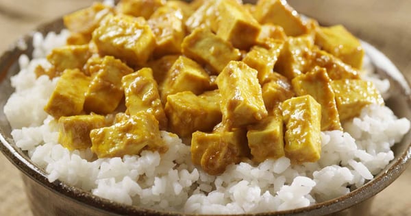 Tofu curry with coconut