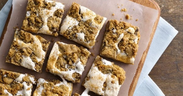 3-Ingredient Gooey S’mores Bars