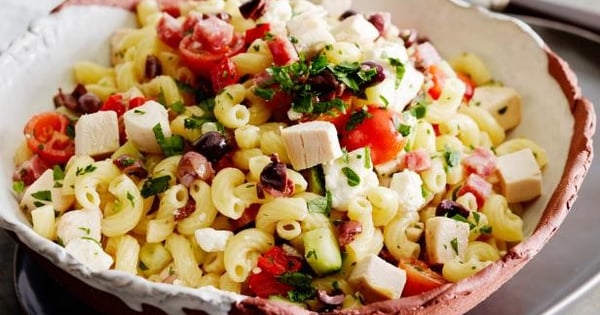 Italian Chicken Pasta Salad