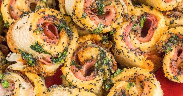 Ham & Cheese Pinwheel Bake