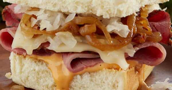 Rustic Reuben Sliders