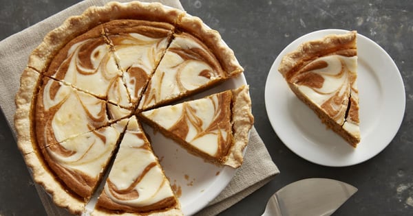 Pumpkin-Cream Cheese Pie