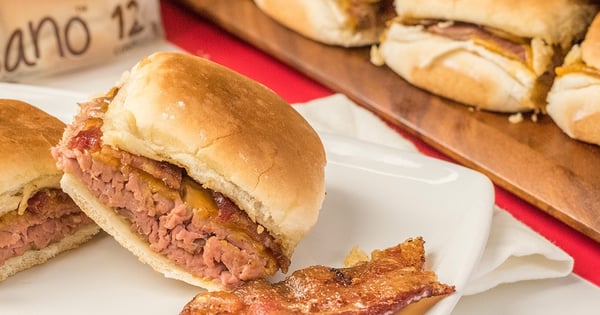 Cheesy Beefy Bacon Bake