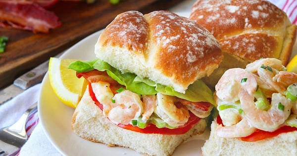 BLT Shrimp Roll by Katie Lee