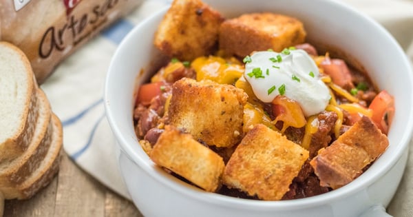 Chili & Zesty Croutons