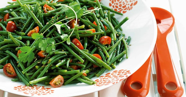 Green beans with paprika