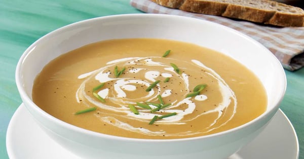 Leek and potato soup