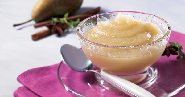 Pear compote