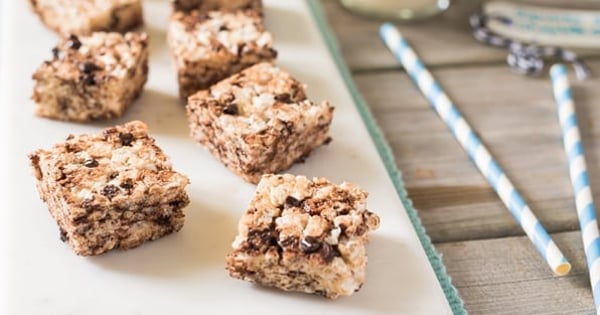 Squares Recipe with Chocolate Chips