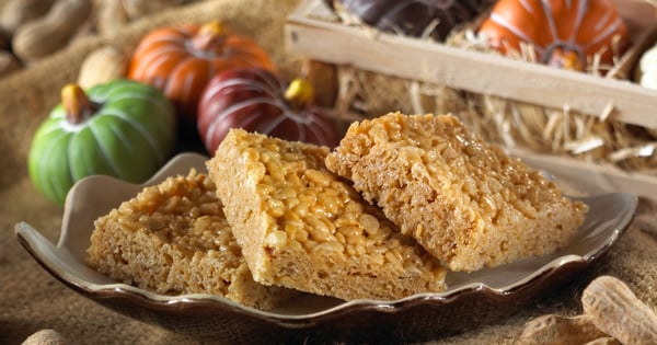 Squares with Peanut Butter