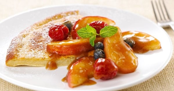 Baked Pancake with Apples