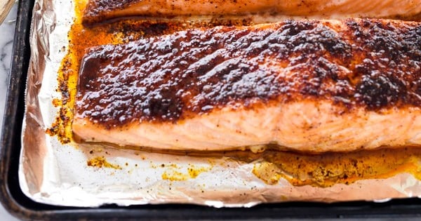 10-Minute Maple-Crusted Salmon