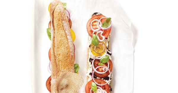 Summer sandwich for sharing