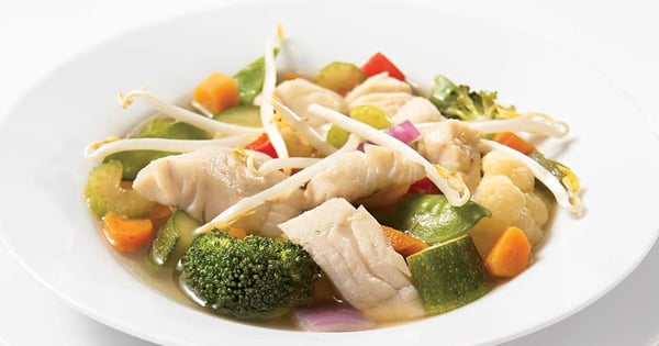 Oriental walleye soup