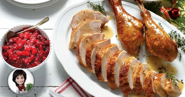 Turkey au jus (no fuss, no muss) from Josée di Stasio