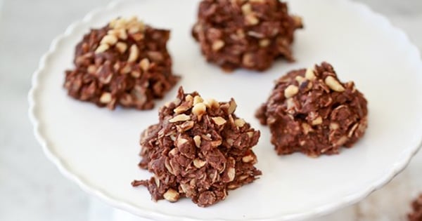 Nutella No-Bake Cookies
