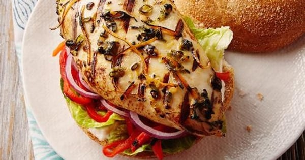A Taste of Summer Chicken Sandwich