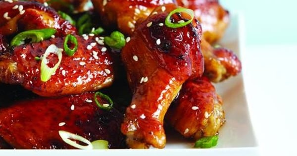 Balsamic Honey Chicken Wings
