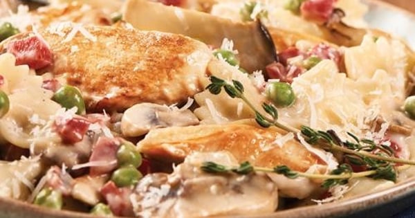 Fall for Chicken Bowtie Pasta