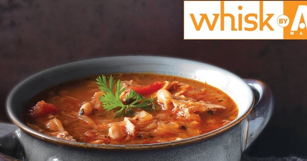 Tomato Bean Soup with Chicken