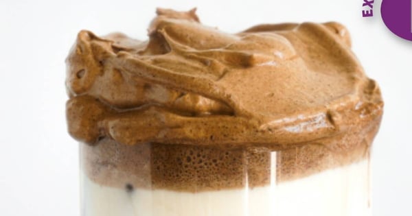 Dalgona Chocolate Milk