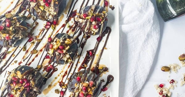 Halva-Stuffed Figs