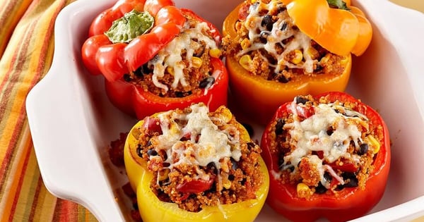 Stuffed Quinoa peppers