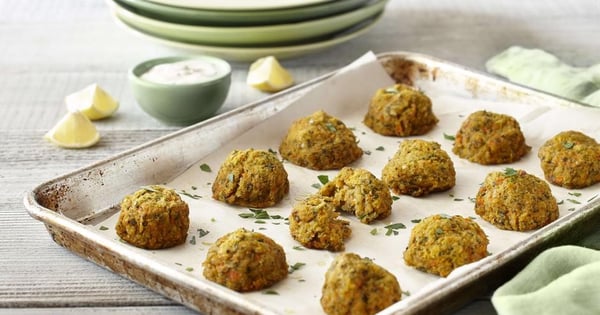 Veggie falafels