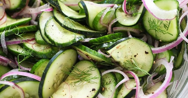 Dill Cucumber Salad
