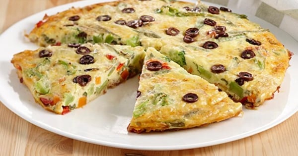 Vegetable & Prosciutto Frittata