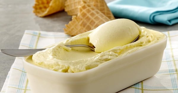 Corn ice cream