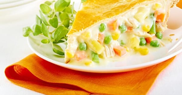 Chicken & Vegetable pot pie