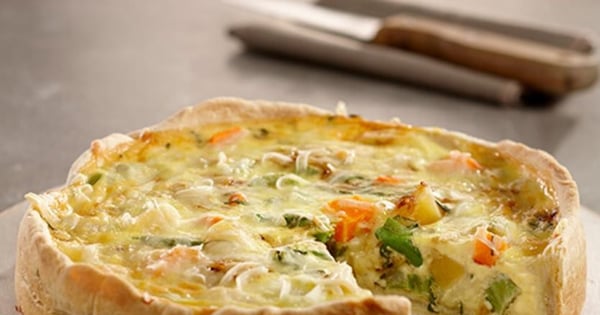 Vegetable Quiche