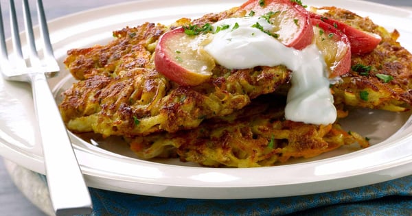 Carrot and Potato Pancakes