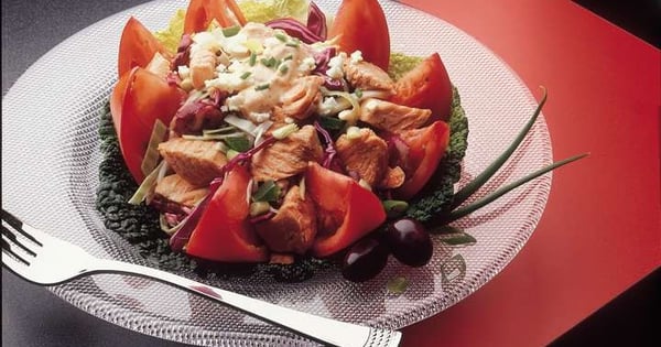 Fanciful Salmon Salad