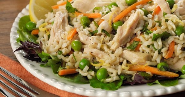 Albacore Tuna and Basmati Rice Spring Salad